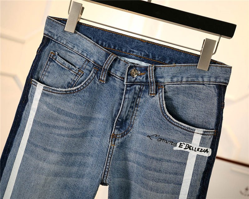 Straight washed jeans - Taylor K Shop