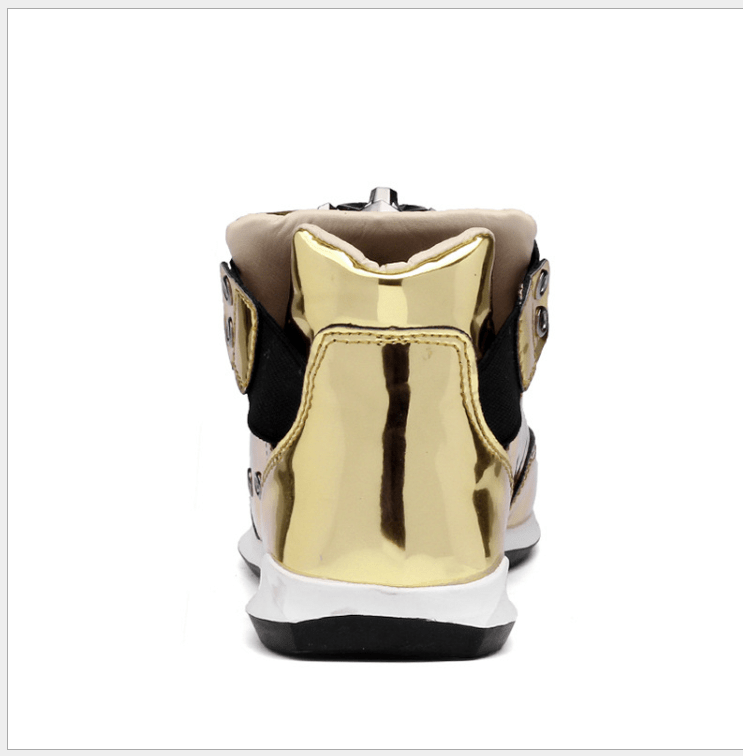 Street trend shoes men's shoes men's tide shoes shoes new middle help shoes men - Taylor K Shop