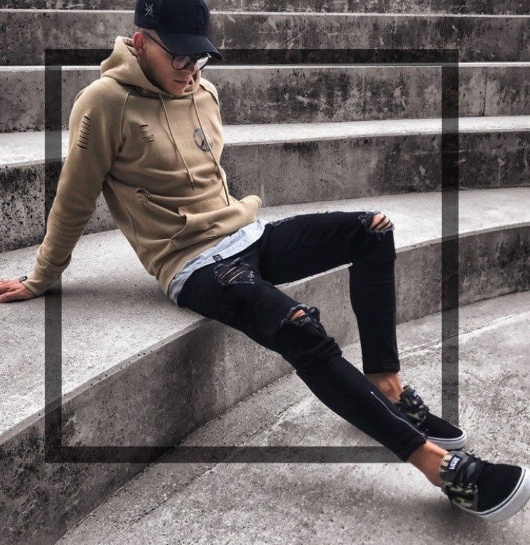 Streetwear Ripped Jeans - Taylor K Shop