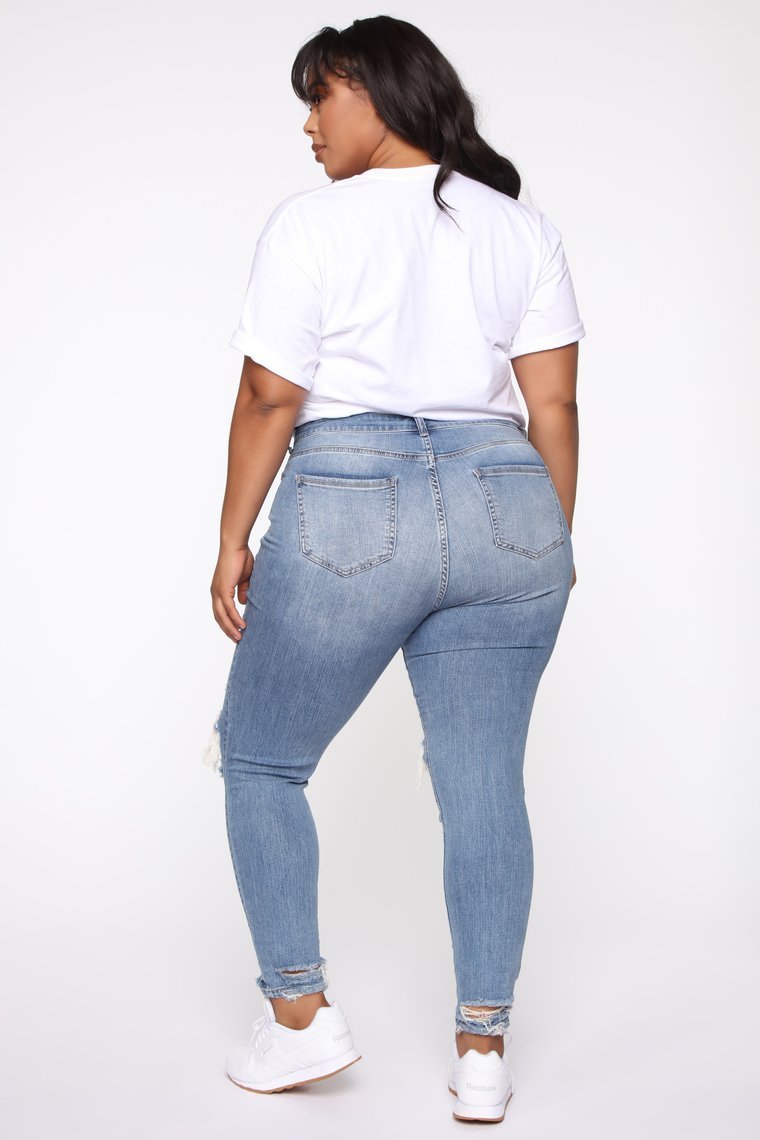 Stretch Ripped Women Plus Size Jeans Plus Size Jeans - Taylor K Shop
