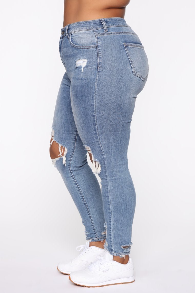 Stretch Ripped Women Plus Size Jeans Plus Size Jeans - Taylor K Shop