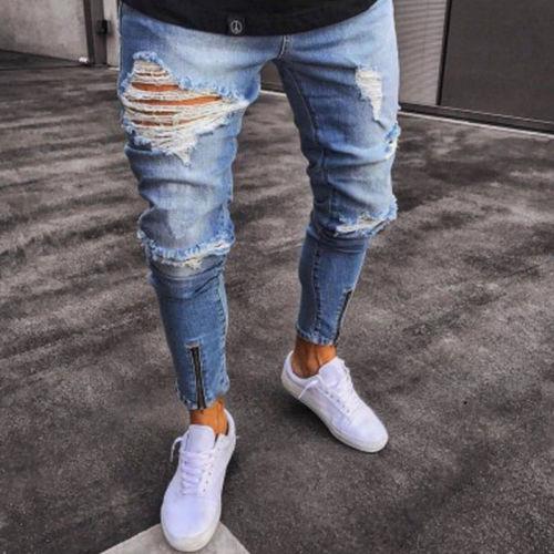 Stretchy Ripped Jeans - Taylor K Shop