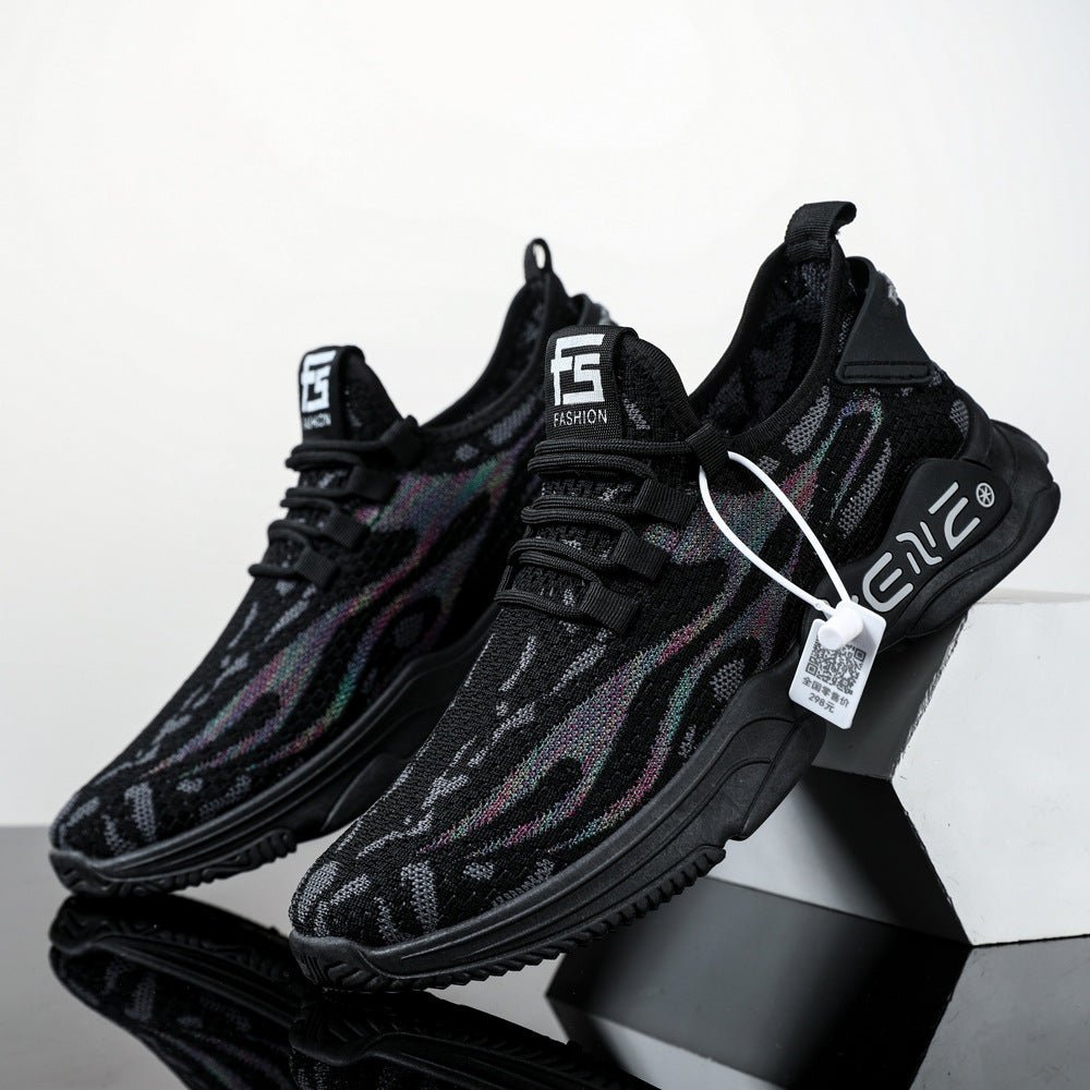 Student Running Shoes Flying Knit Sports Shoes - Taylor K Shop