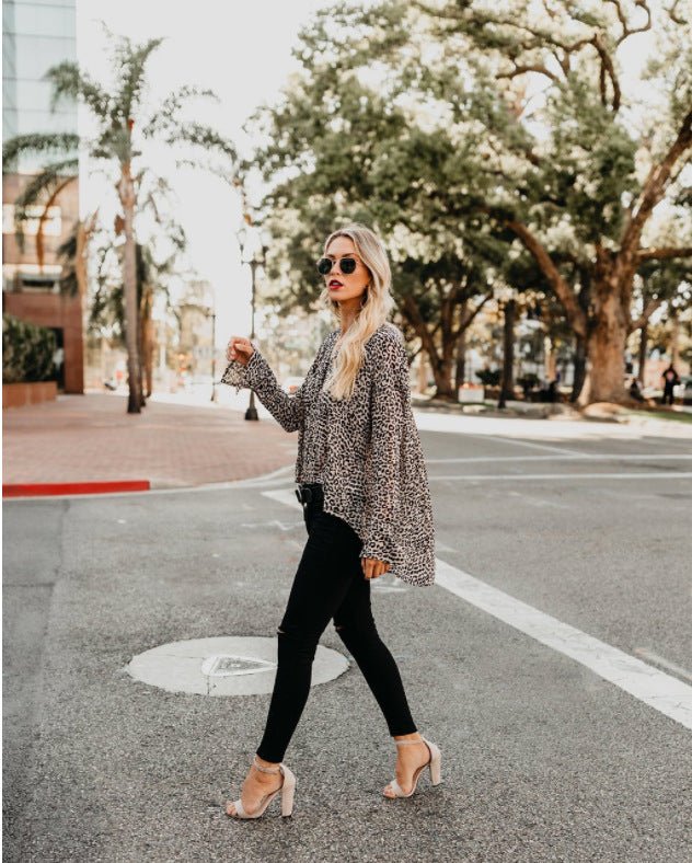 Summer Chiffon Blouse Tops For Women Shirt Ladies Shirts - Taylor K Shop