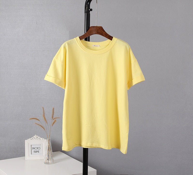 Summer Cotton Sets Women Casual Two Pieces Short Sleeve - Taylor K Shop