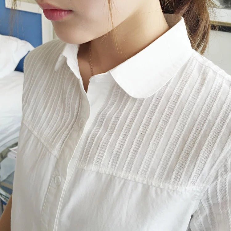 Summer Korean Style Company Business Wear Blouse - Taylor K Shop