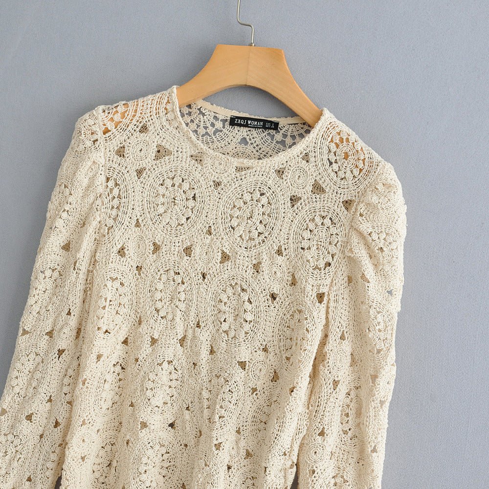 Summer Lace Crochet Blouses Shirt Tops - Taylor K Shop