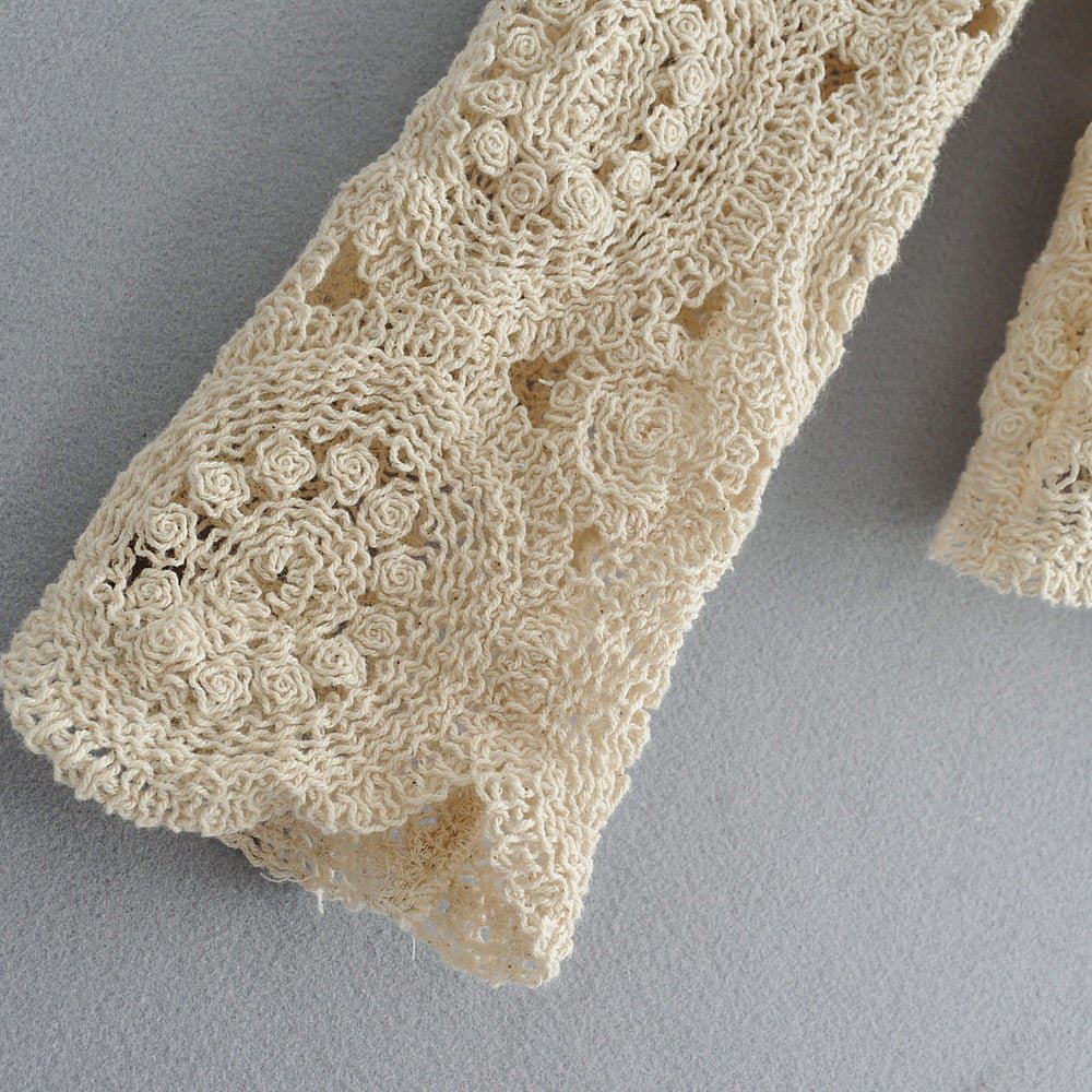 Summer Lace Crochet Blouses Shirt Tops - Taylor K Shop