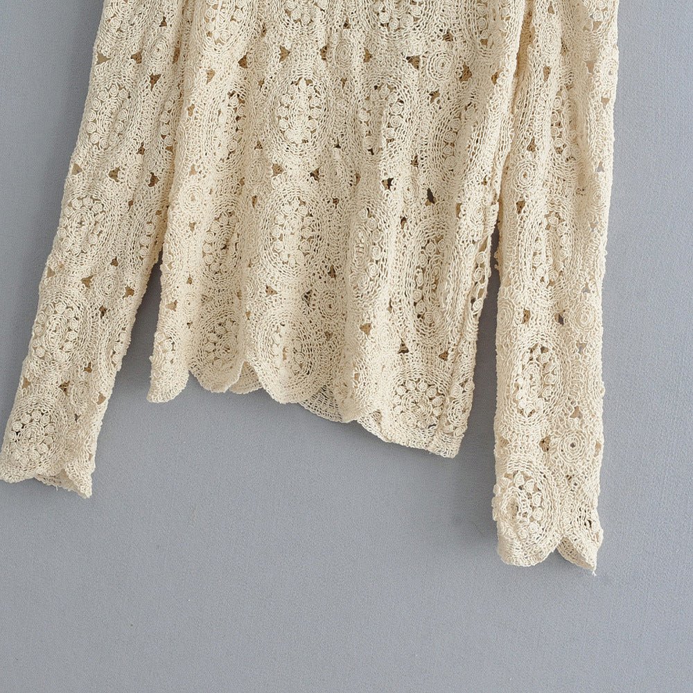 Summer Lace Crochet Blouses Shirt Tops - Taylor K Shop