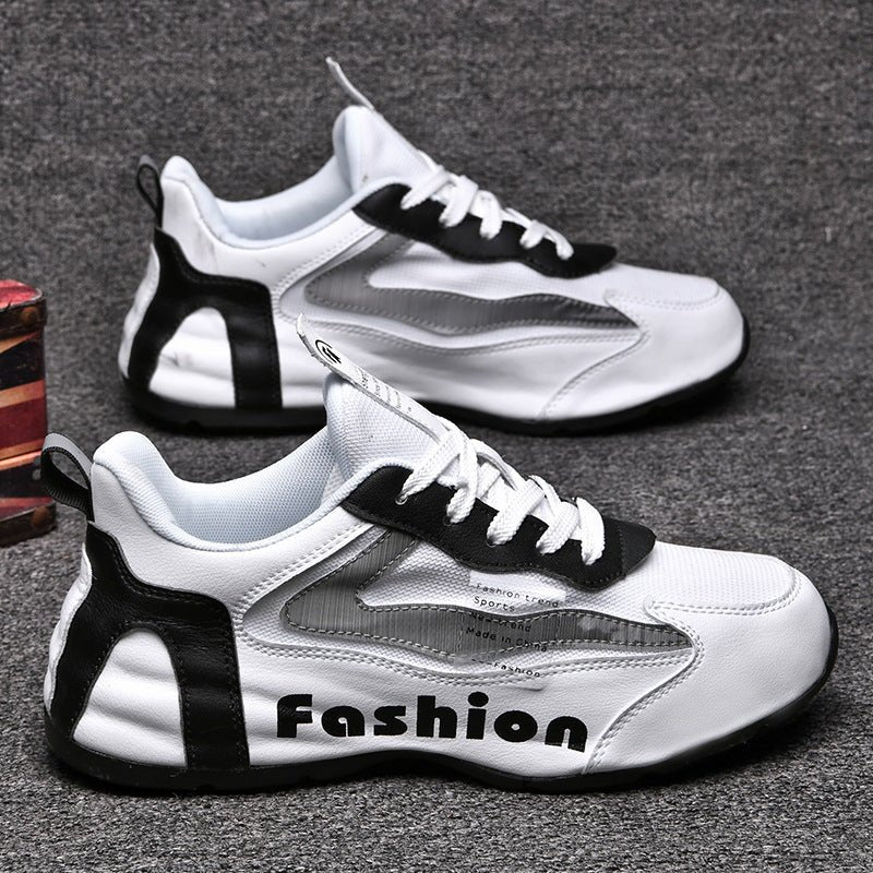 Summer New Sports Shoes Men's Breathable Mesh Shoes Casual Shoes Bag Bottom Men's Shoes Dad Shoes - Taylor K Shop