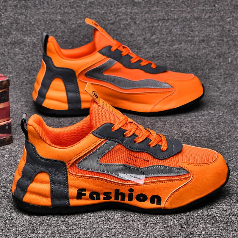 Summer New Sports Shoes Men's Breathable Mesh Shoes Casual Shoes Bag Bottom Men's Shoes Dad Shoes - Taylor K Shop