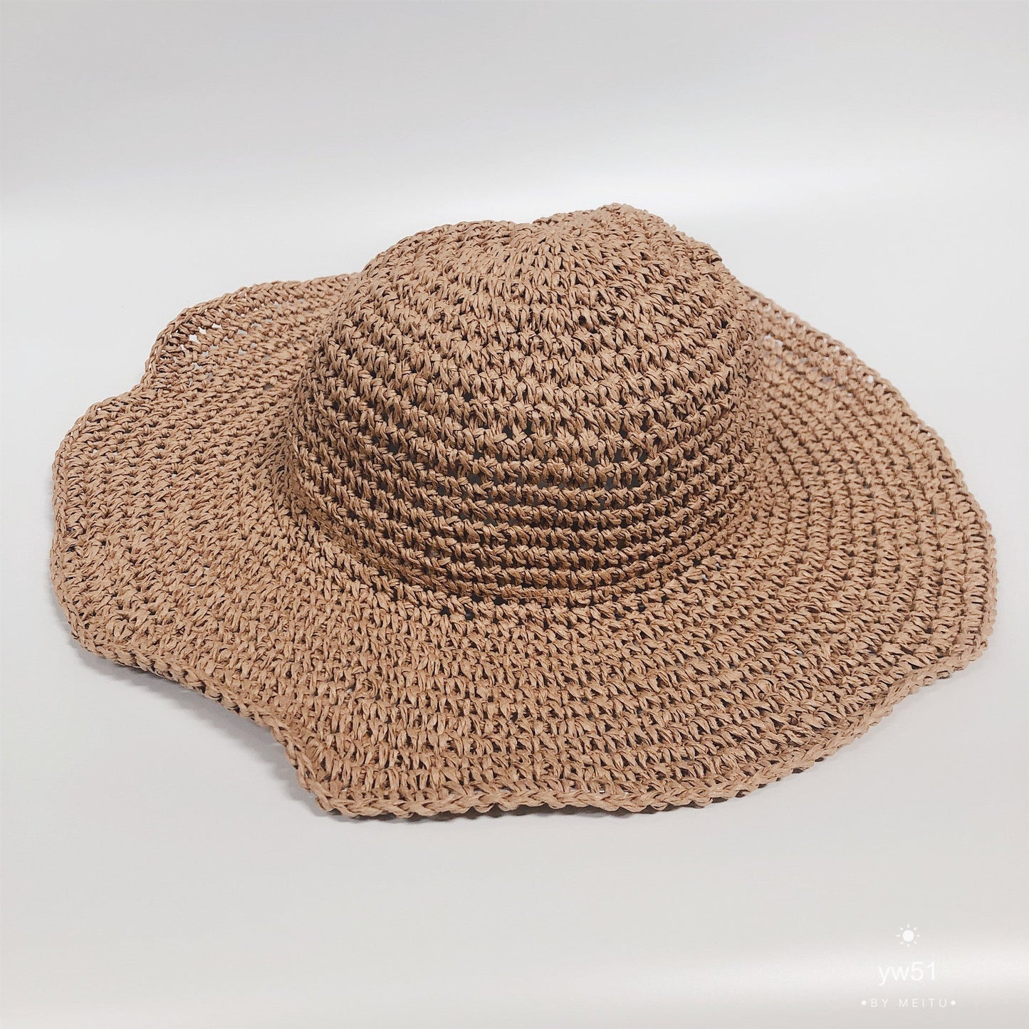 Summer Outing Sunscreen Hat for Women with Foldable Straw Hats Holiday Cool Hat Beach Hat - Taylor K Shop