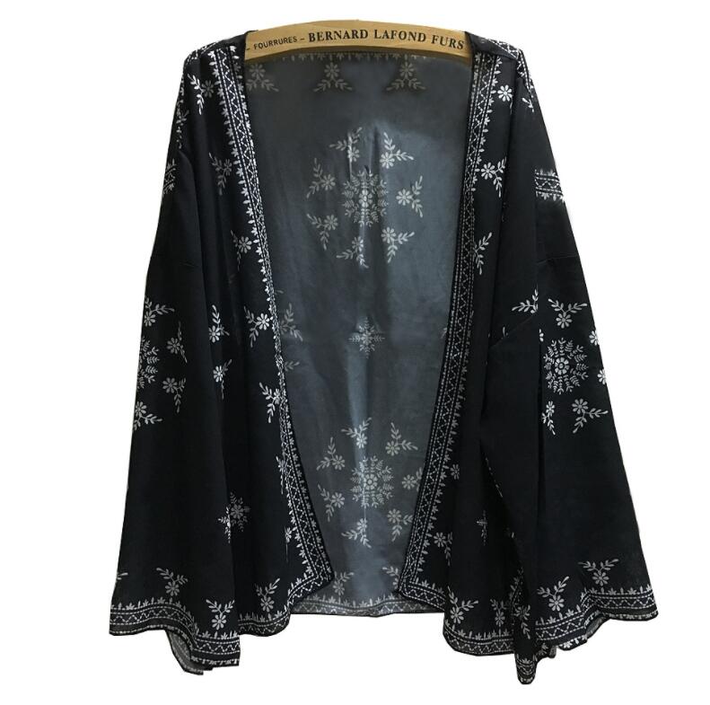 Summer Seaside Blouse Chiffon Cardigan Voile Jacket - Taylor K Shop