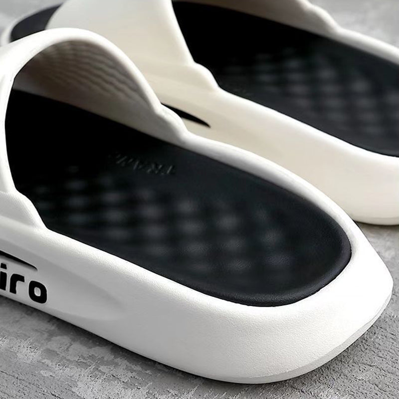 Summer Slippers Women Men Home Shoes Indoor Non Slip Bathroom Slippers - Taylor K Shop