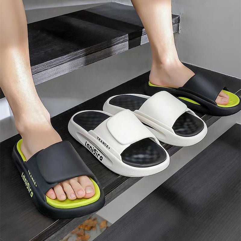 Summer Slippers Women Men Home Shoes Indoor Non Slip Bathroom Slippers - Taylor K Shop