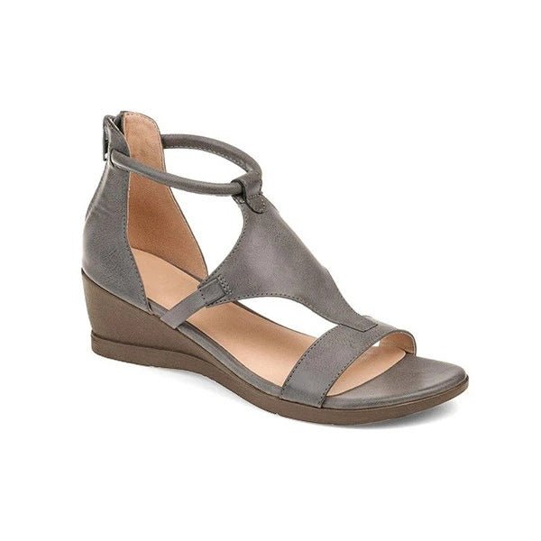 Summer Wedges Heel Sandals Casual Women's Roman Shoes - Taylor K Shop