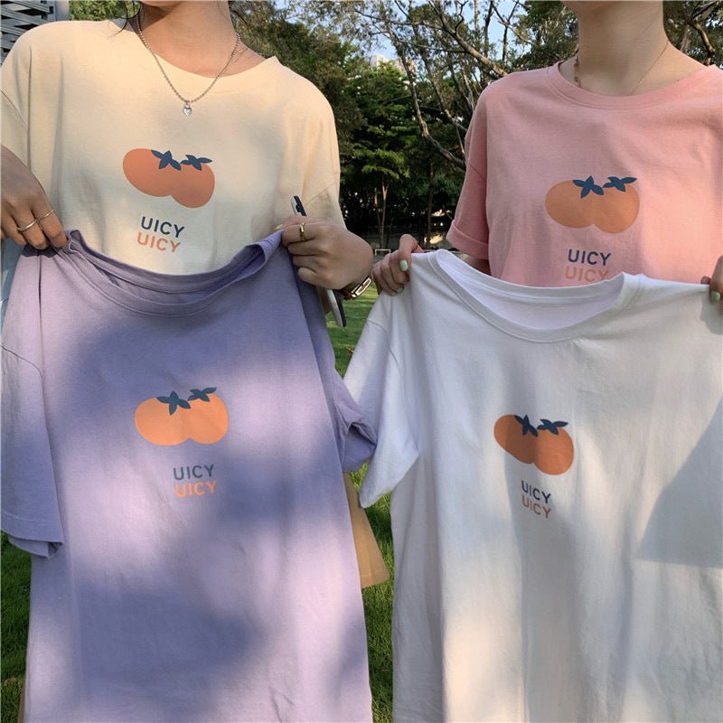 Summer Women's New Style Korean Loose Student Women's Short - sleeved T-shirt Blouse - Taylor K Shop