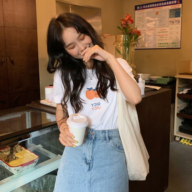 Summer Women's New Style Korean Loose Student Women's Short - sleeved T-shirt Blouse - Taylor K Shop