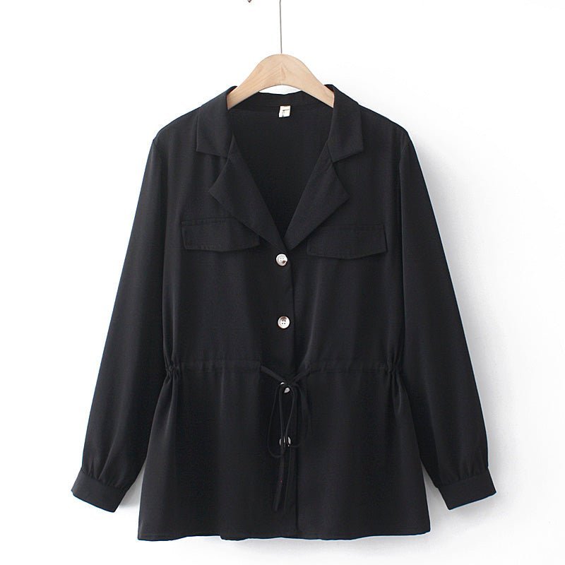 The Blouse Is Thin, Large Size Loose Summer Western Style Female Design Shirt - Taylor K Shop