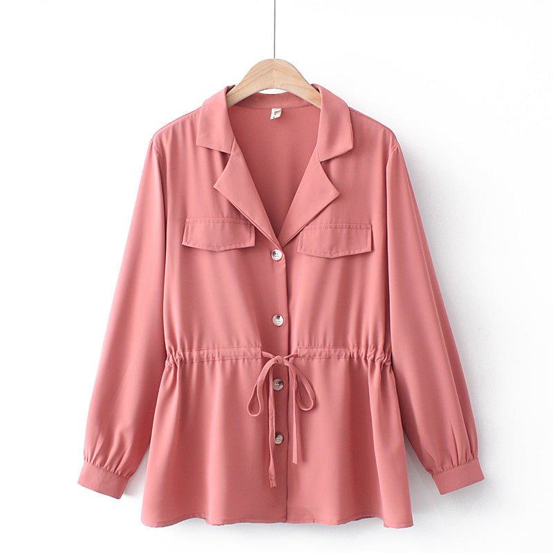 The Blouse Is Thin, Large Size Loose Summer Western Style Female Design Shirt - Taylor K Shop