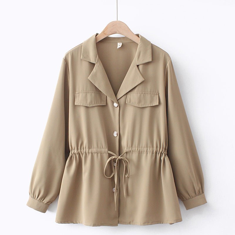 The Blouse Is Thin, Large Size Loose Summer Western Style Female Design Shirt - Taylor K Shop