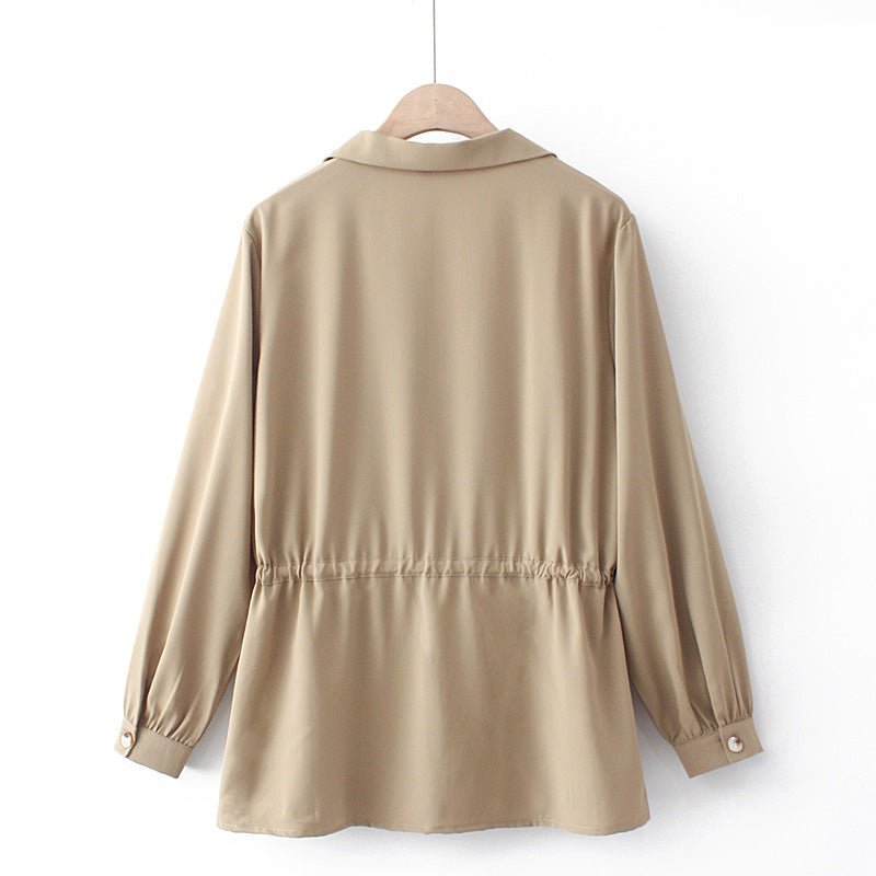 The Blouse Is Thin, Large Size Loose Summer Western Style Female Design Shirt - Taylor K Shop