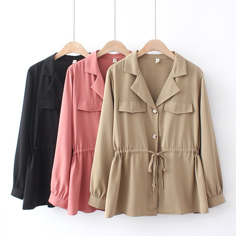 The Blouse Is Thin, Large Size Loose Summer Western Style Female Design Shirt - Taylor K Shop