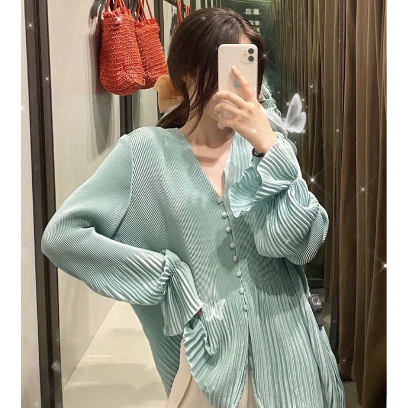 The Design Sense Is Small, The Sweet Temperament Is Very Fairy Blouse, Loose And Trendy New Blouses Are Fashionable And Retro - Taylor K Shop