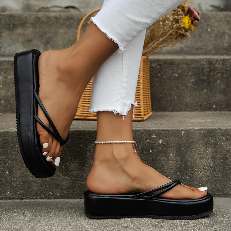 Thick Bottom Flip - flops SummerOutdoor Slippers Beach Shoes - Taylor K Shop
