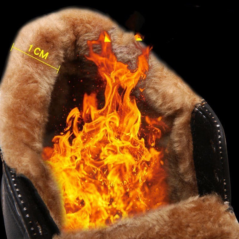 Thickened winter shoes youth Winter men's shoes - Taylor K Shop