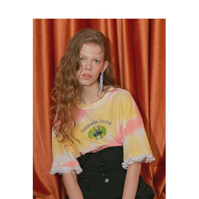 Thin 5 - point sleeve blouse - Taylor K Shop