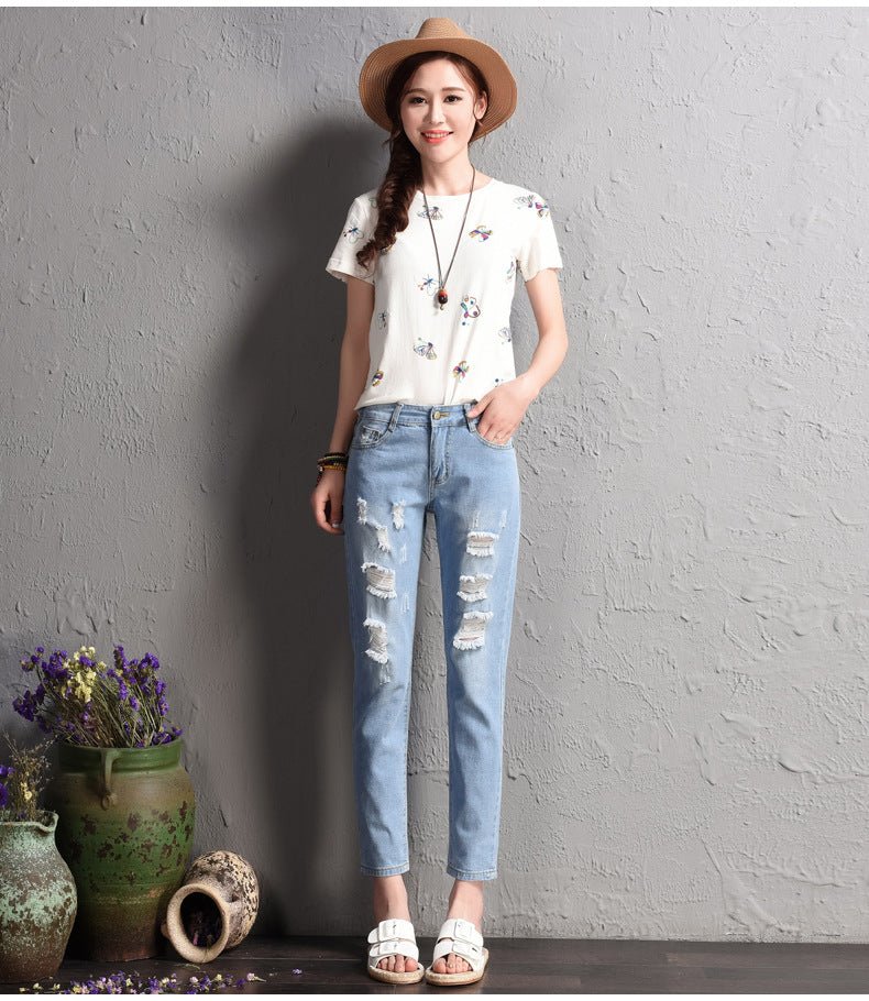 Tight waist jeans - Taylor K Shop
