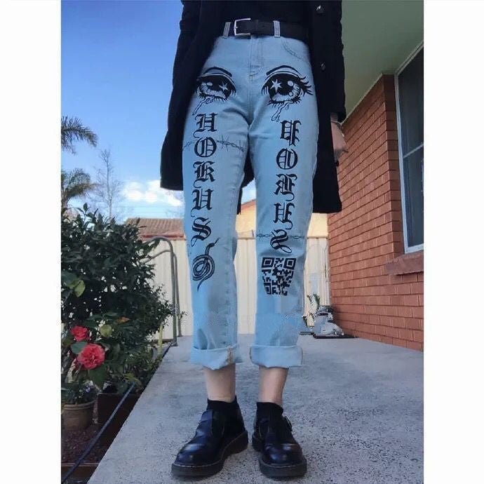 Trendy cotton jeans - Taylor K Shop