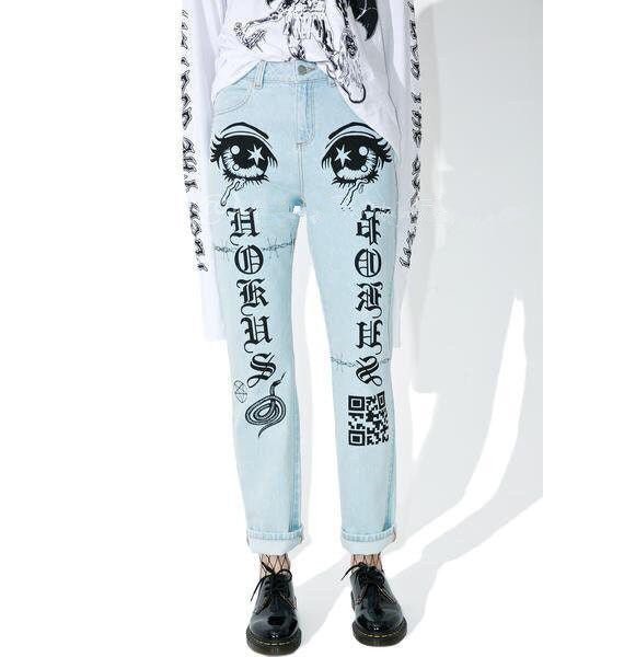 Trendy cotton jeans - Taylor K Shop