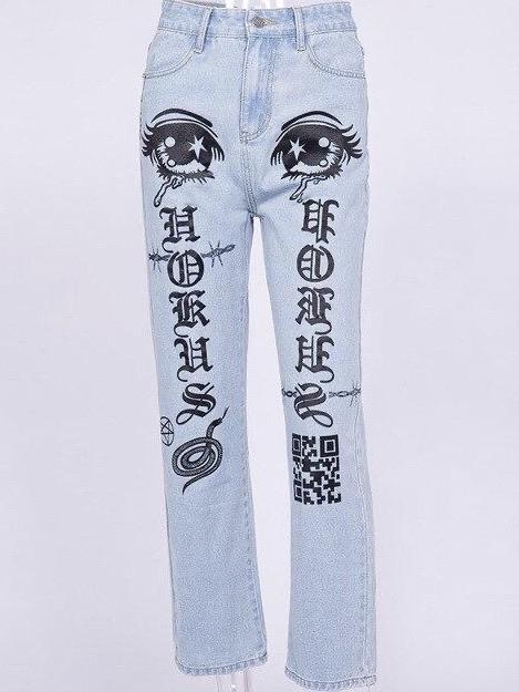 Trendy cotton jeans - Taylor K Shop
