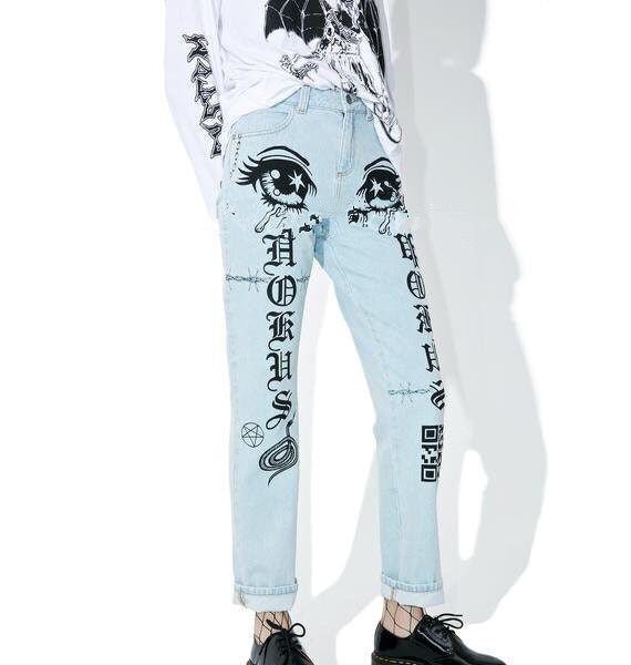 Trendy cotton jeans - Taylor K Shop