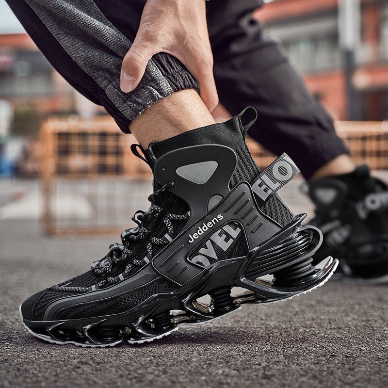 Trendy Men's Shoes Blade Sneakers Men's Basketball High Top Shoes Men's Shoes Men's Trendy Shoes - Taylor K Shop