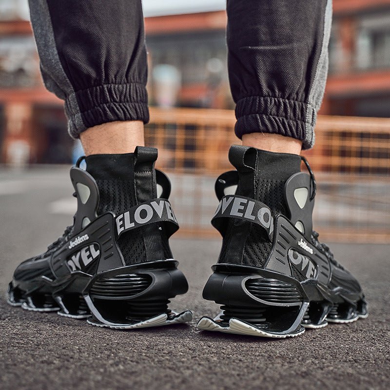 Trendy Men's Shoes Blade Sneakers Men's Basketball High Top Shoes Men's Shoes Men's Trendy Shoes - Taylor K Shop