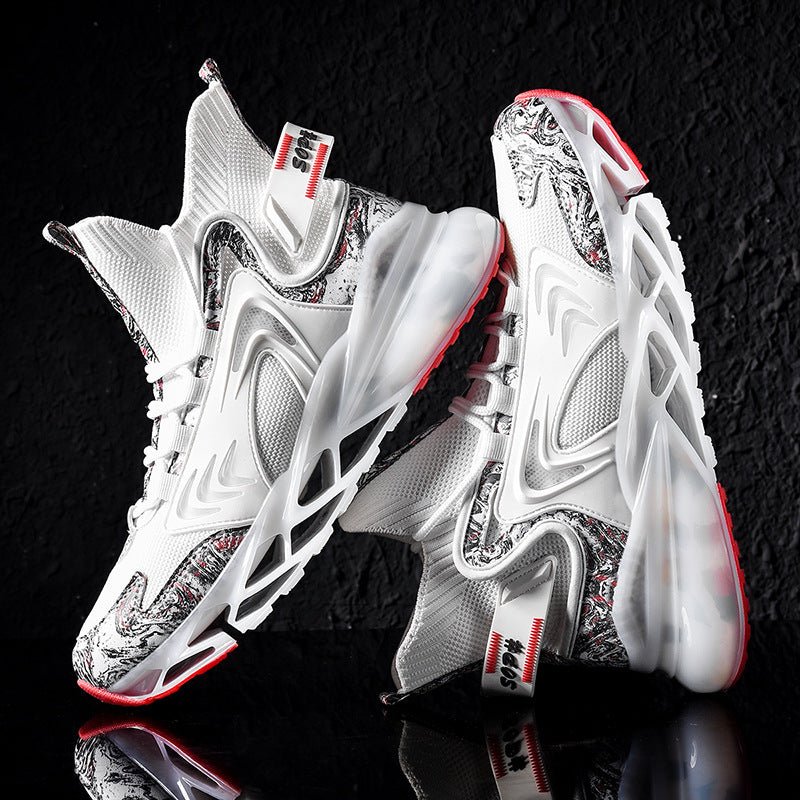 Trendy Men's Shoes Blade Sneakers Men's Basketball High Top Shoes Men's Shoes Men's Trendy Shoes - Taylor K Shop