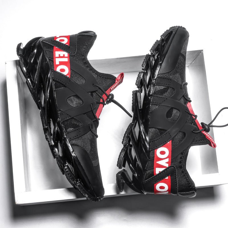 Trendy Men's Shoes Blade Sneakers Men's Basketball High Top Shoes Men's Shoes Men's Trendy Shoes - Taylor K Shop