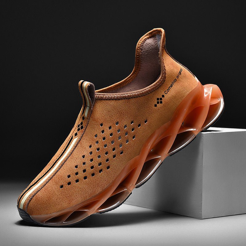 Trendy Shoes, Hollow Sneakers, Breathable Mesh Shoes, Blade Casual Casual Running Shoes - Taylor K Shop