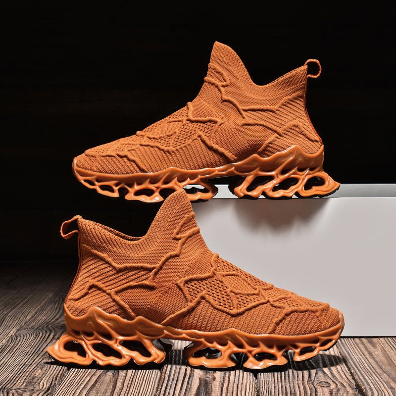 Trendy Shoes, Hollow Sneakers, Breathable Mesh Shoes, Blade Casual Casual Running Shoes - Taylor K Shop
