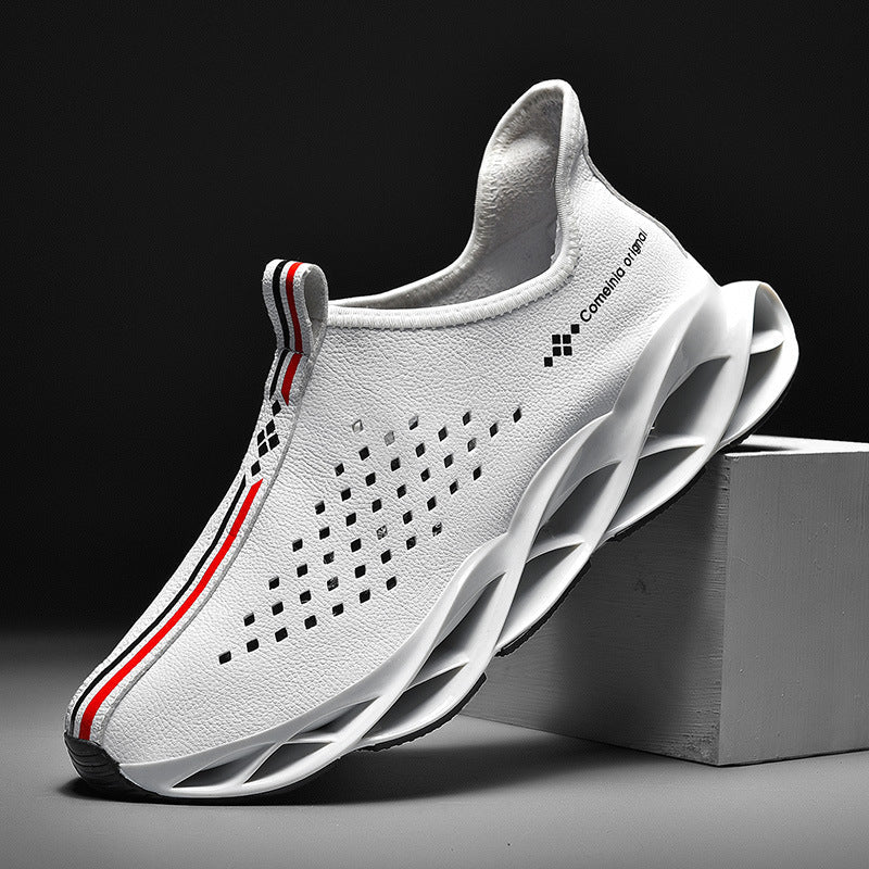 Trendy Shoes, Hollow Sneakers, Breathable Mesh Shoes, Blade Casual Casual Running Shoes - Taylor K Shop