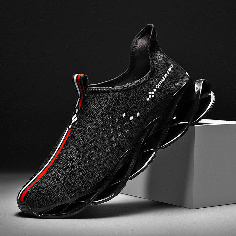 Trendy Shoes, Hollow Sneakers, Breathable Mesh Shoes, Blade Casual Casual Running Shoes - Taylor K Shop