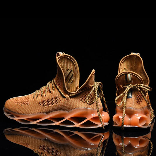 Trendy Shoes, Hollow Sneakers, Breathable Mesh Shoes, Blade Casual Casual Running Shoes - Taylor K Shop