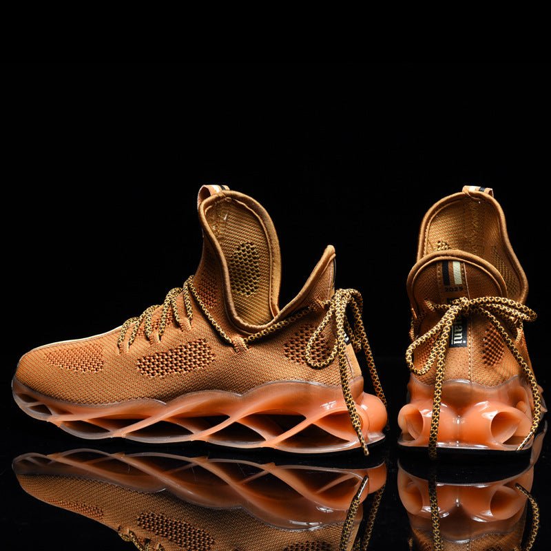 Trendy Shoes, Hollow Sneakers, Breathable Mesh Shoes, Blade Casual Casual Running Shoes - Taylor K Shop
