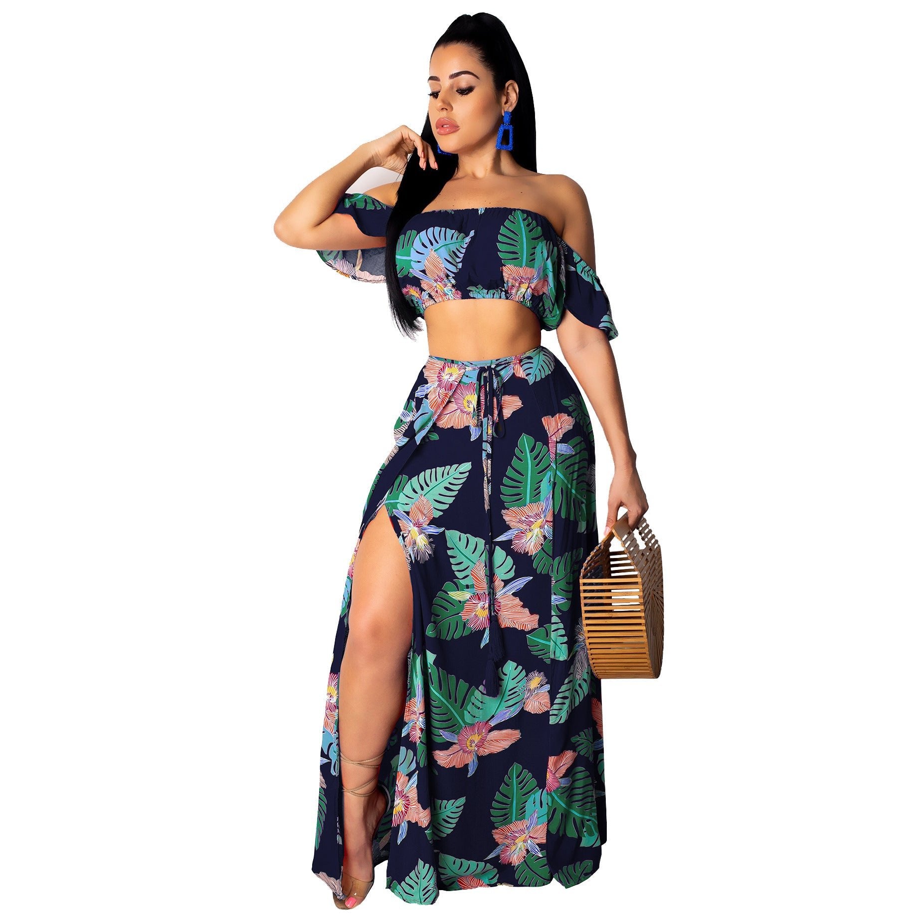 Two - piece printed skirt - Taylor K Shop