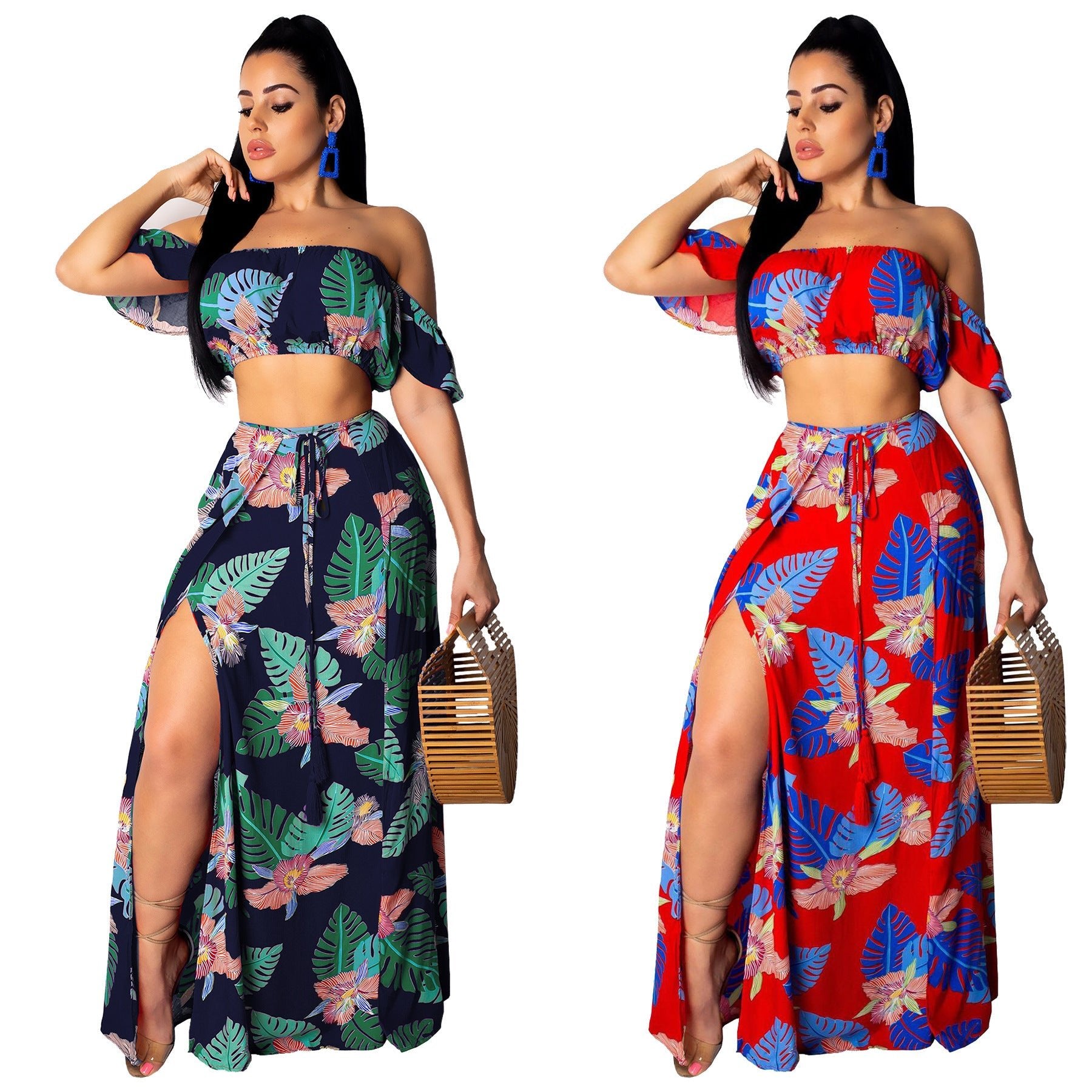 Two - piece printed skirt - Taylor K Shop