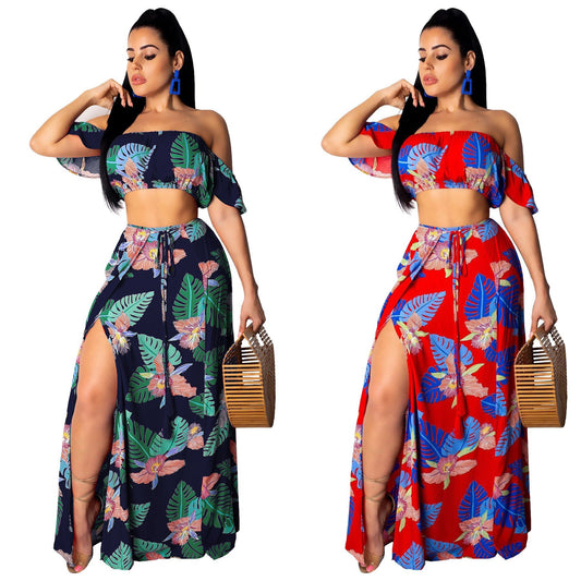 Two - piece printed skirt - Taylor K Shop