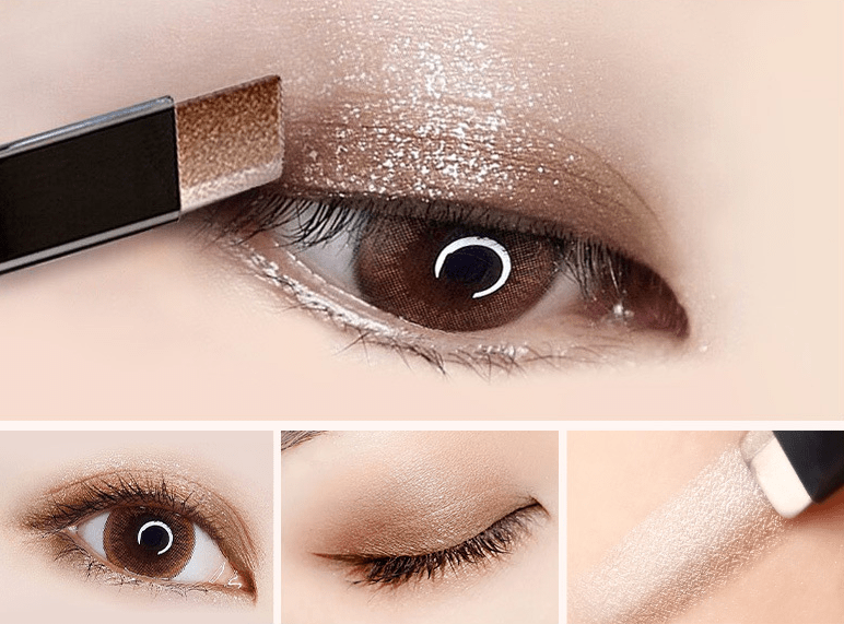 Two - tone eye shadow stick lazy eye shadow - Taylor K Shop